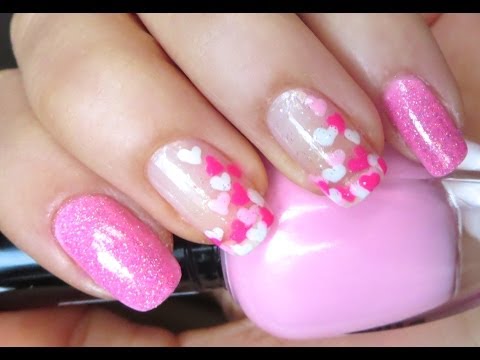 Unhas Decoradas Valentines - Nail Art