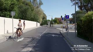 Chemin de Substantion : scénario d’aménagement n°2