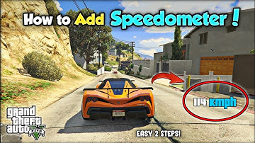 Enable Speedometer In GTA 5 | How To Add Speedometer In GTA 5 | Install Speedometer In Just 4 min!