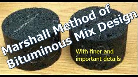 #highways, Marshall Method of Bituminous Mix Design, Flow Stability Analysis, Volumetric Analysis