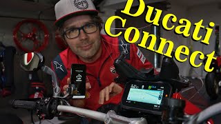 Ducati Multistrada V4 Ducati Connect App Tutorial , Sygic Navigation , erste Schritte u. Verbindung