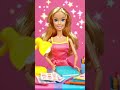 Barbie’s Study Table Setup 💖 | Cute &amp; Organized Study Space Tour ✨ #barbie #doll