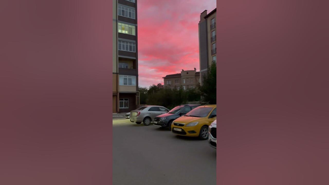 Прохладная вечерняя погода в Элисте - YouTube