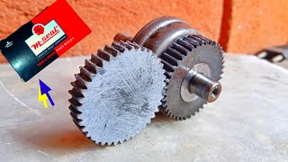 DiY GEARS- How to make gear with M-SEAL / making a perfect gear