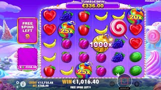 🎰 Sweet Bonanza 1000 Slot Bonus Game Big Win 💰 Online Casino screenshot 5