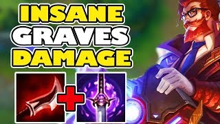 BATTLE PROFESSOR GRAVES TOP! ONE-SHOT GRAVES BUILD! - League of Legends