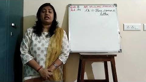 GRADE 3 EVS (CH-17 HERE COMES A LETTER) PART-II