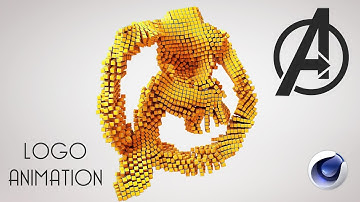 Cinema 4D Logo - Avengers Logo Animation Tutorial