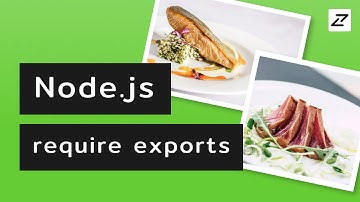 สอน Node.js #03 - require exports - ทูน่าแซลม่อนร่อนลงจาน