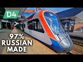 Travelling on a brandnew russian train ivolga 40