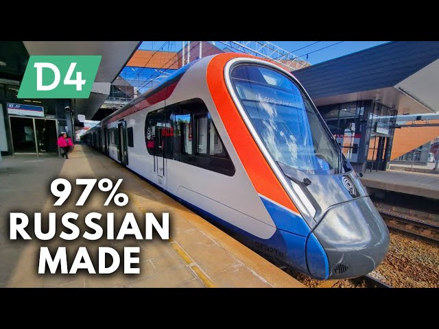 Travelling on a BRAND-NEW Russian Train: IVOLGA 4.0 class=