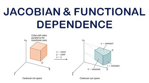3 Jacobian and Functional Dependence