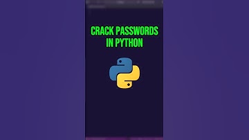 Python script cracks password - Brute force technique! 🐍 #coding #python #bruteforce #hacker