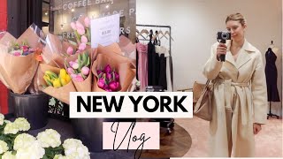 New York Weekend In My Life Wedding Cake Tasting Spring Garment Rack Switchover Soho Shopping