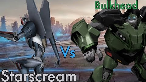 Transformers Prime The Game Multiplayer (Starscream vs Bulkhead)