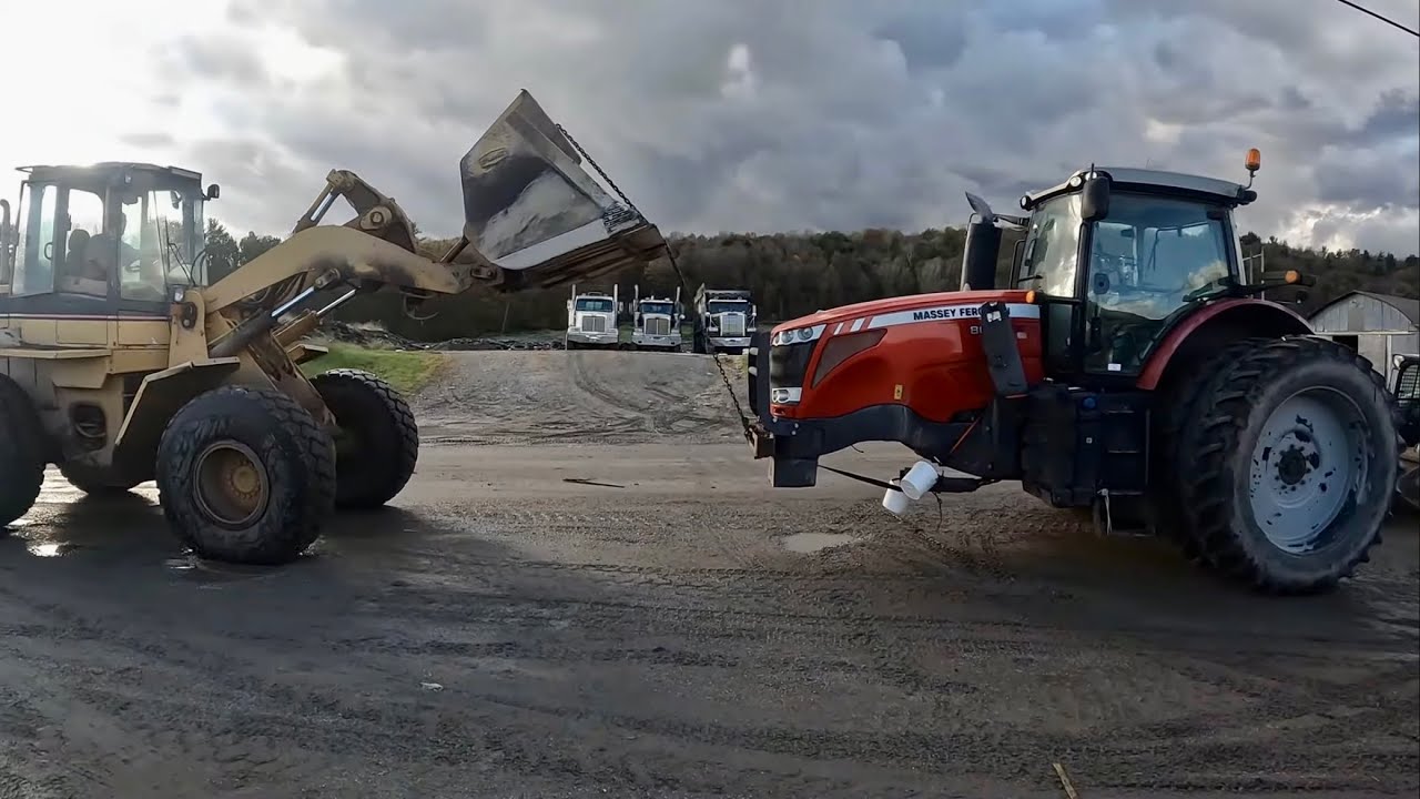 Snapped Frame Snapped Frame! MF 8670. Sketchy repair! - YouTube