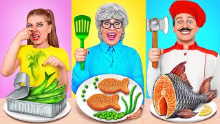 Provocare De Gătit: Eu vs Bunica | Bătălia Epică A Alimentelor Multi DO Challenge