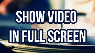 Show video in full screen shortcut key in window media player