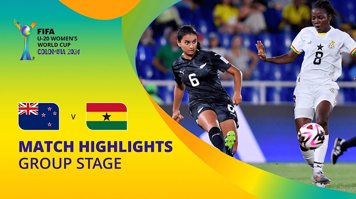 New Zealand v Ghana | FIFA U-20 Women's World Cup Colombia 2024 | Match Highlights