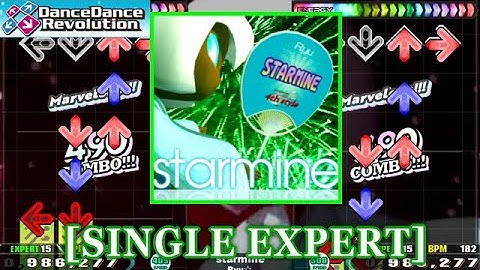 【DDR 2014】 starmine / Ryu☆ [SINGLE EXPERT] 譜面確認+Clap