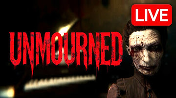 Playing a New Horror Game Like Visage - Unmourned LIVE 🔴