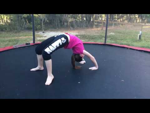 How To Do A Front Handspring On The Trampoline!