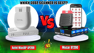 Autel MaxiAP AP200 VS Mucar BT200: Which OBD2 Scanner is Best?