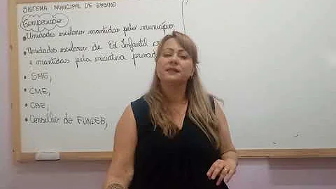 Quais são os órgãos de ensino do sistema Municipal?