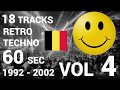 18 Retro Techno Tracks in 60 Seconds Vol 4 🎶