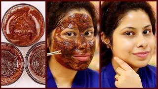 DIY Chocolate Facial At Home || Get Fairer, Lighter, Young, Glowing Skin