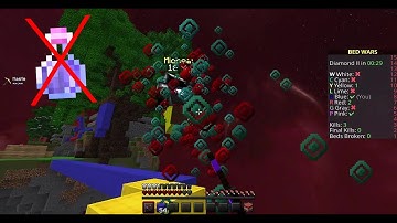 When you see someone invis in bedwars (ft. Micheal) #blocksmc