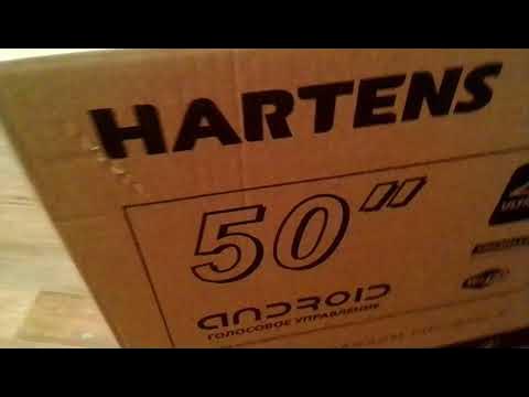 4K UHD Телевизор Hartens HTY 50UHD11B S2 50 - YouTube