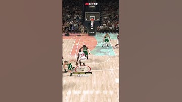 I made a 3 pointer with Shaquille O’Neal #basketball #nba2k23 #wtf #funny #shaq #shaquilleoneal