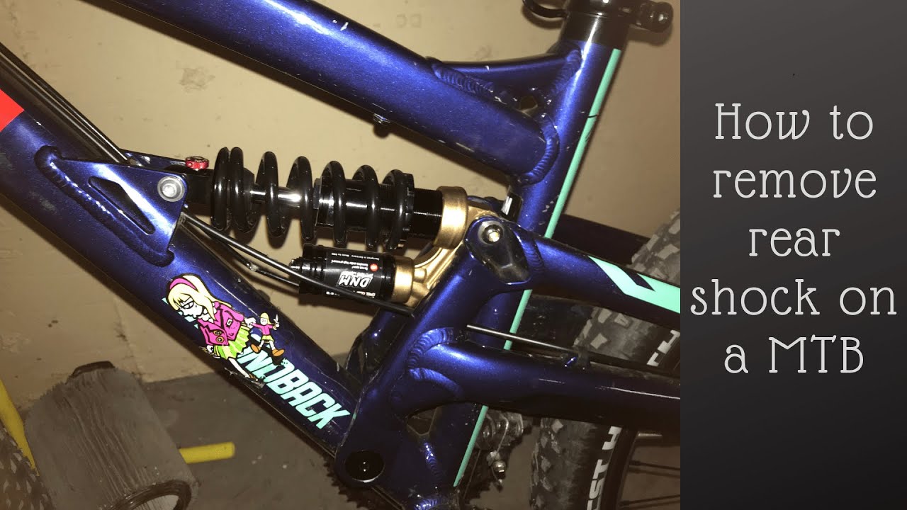 HOW TO REMOVE REAR SHOCK ON MTB - YouTube