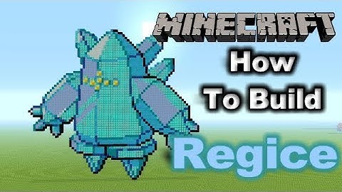 Minecraft Tutorial - Regice (Pokemon)