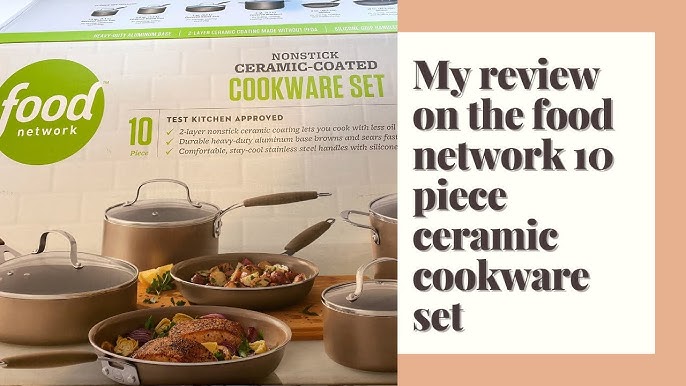 Kohl's  Food Network 10-Pc Cookware Set JUST $32 Shipped! (Reg $130)