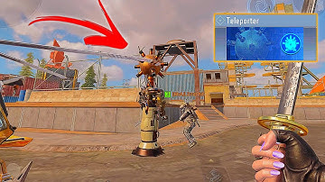 THE BEST WAY to use NEW TELEPORTER CLASS in BATTLE ROYAL🤯 COD MOBILE