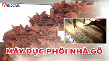 MÁY CNC CHẠM KHẮC GỖ CHUYÊN ĐỤC PHÔI NHÀ CỔ, NHÀ GỖ | 0968689988