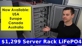A $1,299 Server Rack Battery for Europe, Canada and Australia!