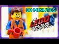 30 Minutes - Lego Movie 2 Stop Motion Animation For Kids | LuckyCleverToys Lego Compilation