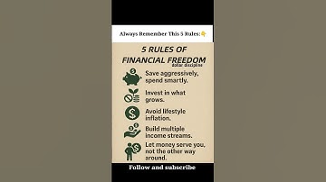 5 Powerful Money Rules That Will Change Your Life | Financial Freedom Guide