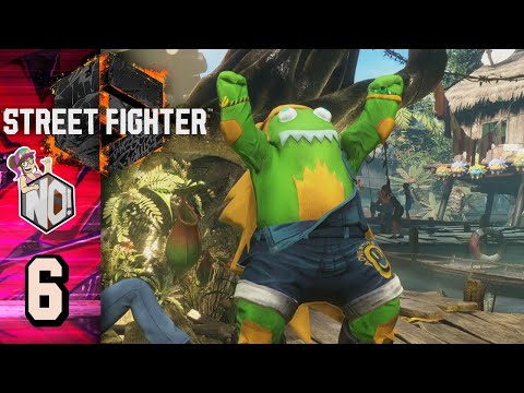 Street Fighter 6 [Part 6 - The Mysterious Jungle Bop] | TheStrawhatNO! Let's Plays