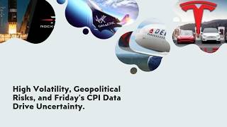 High Volatility, Geopolitical Risks, and Friday's CPI Data Drive Uncertainty.
