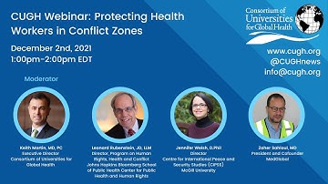 Webinar: Protecting Health Workers in Conflict Zones