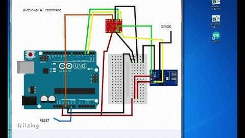 arduino  uno 와 logic level voltage 이용한 ESP8266 ESP-01 펌웨어 업데이트 하기