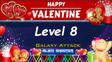 Galaxy Attack Alien Shooter I Happy Valentine Event 2020 I Level 8