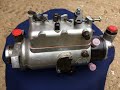 Massey Ferguson 35 ( MF 35 ) tractor CAV injection pump renovation