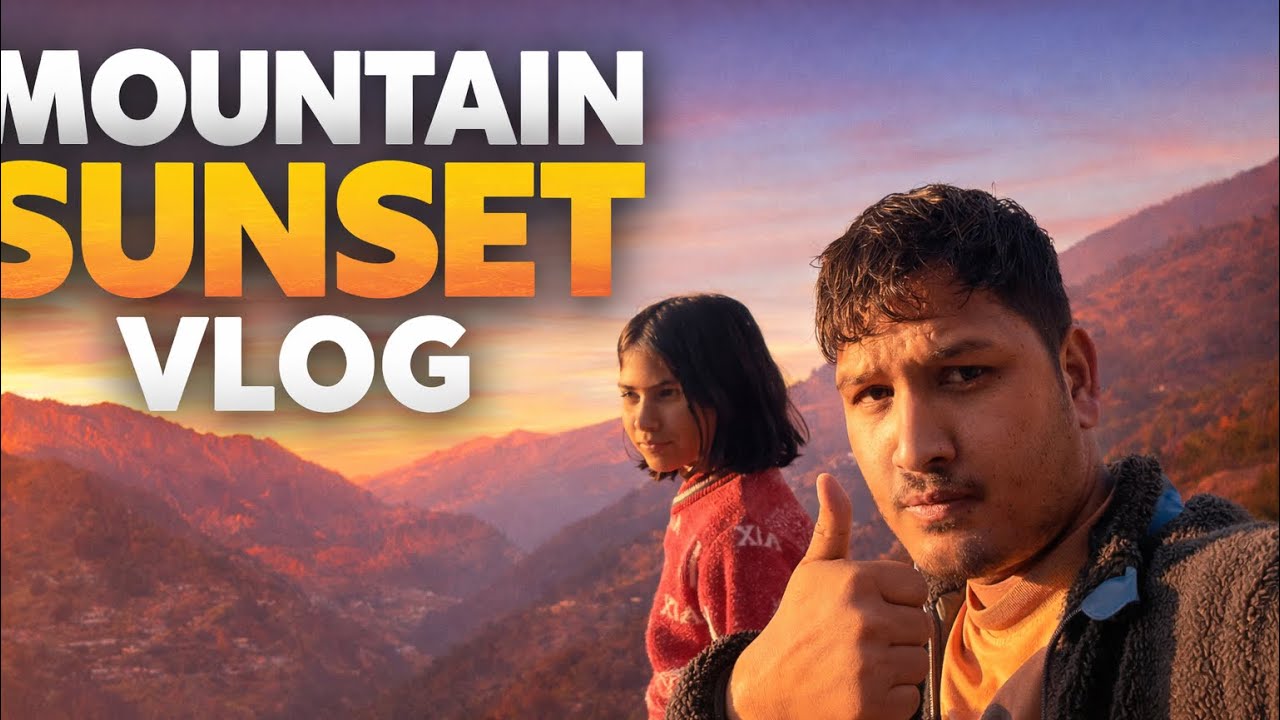 an unfiltered day of Uttarakhand mountains 