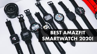 Which Amazfit Smartwatch Should You Buy TODAY? The ULTIMATE Amazfit Guide!