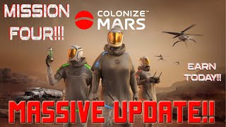 COLONIZE MARS - GAME UPDATE - HOW TO PLAY - WAX BLOCKCHAIN!!